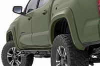 Rough Country | Sport Fender Flares | 6V7 Army Green | Toyota Tacoma 2WD/4WD (2016-2023) | S-T11621-6V7