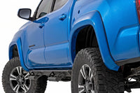 Rough Country | Sport Fender Flares | 8T0 Blazing Blue | Toyota Tacoma 2WD/4WD (2016-2023) | S-T11621-8T0