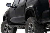 Rough Country | Sport Fender Flares | 218 Midnight Black Metallic | Toyota Tacoma (16-23) | S-T11621-218