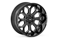 Rough Country | Rough Country 96 Series Wheel | One-Piece | Gloss Black | 20x9 | 6x5.5 | -12mm | 96200912