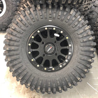 System 3 SB5 Beadlock Wheels (15x7 5+2) on 32x10-15 Maxxis Roxxzilla Tires – 4/137 or 4/156 UTV Wheel & Tire Kit