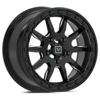V15 Beadlock UTV Wheel Satin Black