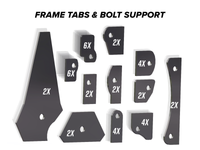Can-Am Defender HD10 Weld-In Gusset Kit