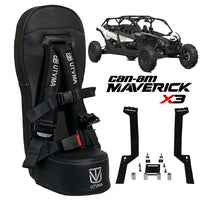 Maverick X3 and X3 Max Front/Rear Bump Seat (2017+)