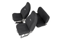 Rough Country | Seat Covers | Front and Rear | Jeep Wrangler YJ 4WD (1987-1990) | 91008