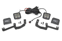 Rough Country | LED Light Kit | Ditch Mount | 2" Spectrum Pair | Spot | Chevy Silverado 1500 (19-26) | 80841