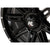 14x7 4/156 4+3 (+10mm) UTV SidebySide RZR Ranger X3 Can-AM Talon Honda KRX Kawasaki YXZ Yamaha High Lifter  HL22 Wheel Gloss Black