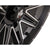14x7 4/156 4+3 (+10mm) UTV SidebySide RZR Ranger X3 Can-AM Talon Honda KRX Kawasaki YXZ Yamaha High Lifter  HL22 Wheel Gun Metal Grey-Mach