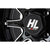 12x7 4/110 4+3 (+10mm) UTV SidebySide RZR Ranger X3 Can-AM Talon Honda KRX Kawasaki YXZ Yamaha High Lifter  HL4 Wheel Gloss Blk-Mach