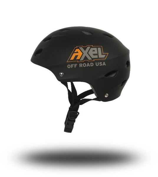 AXEL Off Road Trail Helmet: Matte Black