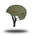 AXEL Off Road Trail Helmet: Matte Military Green