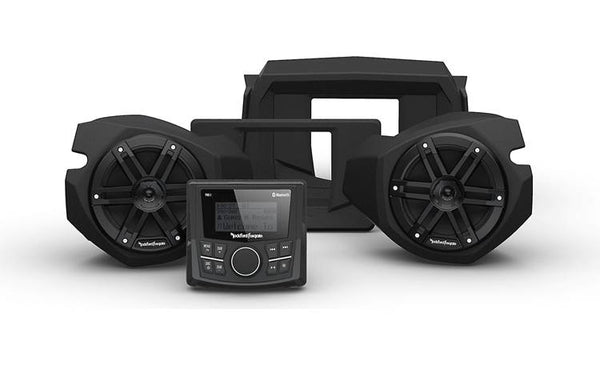 Rockford Fosgate RZR14-STG1 Stage 1 kit Polaris RZR models: includes receiver and two 6-1/2" speakers